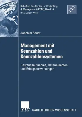 Sandt |  Management mit Kennzahlen und Kennzahlensystemen | Buch |  Sack Fachmedien