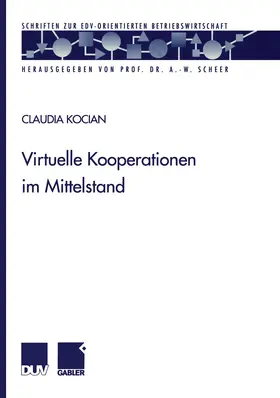 Kocian |  Virtuelle Kooperationen im Mittelstand | Buch |  Sack Fachmedien