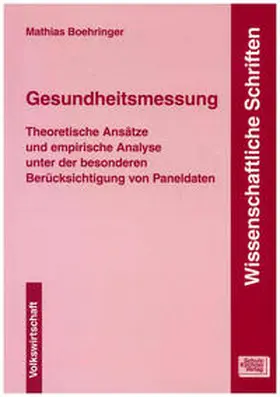 Boehringer |  Gesundheitsmessung | Buch |  Sack Fachmedien