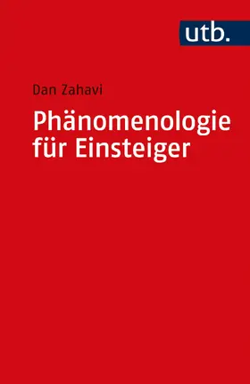 Zahavi |  Phänomenologie für Einsteiger | Buch |  Sack Fachmedien