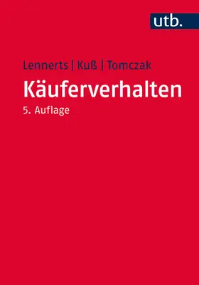 Lennerts / Tomczak / Kuß |  Käuferverhalten | Buch |  Sack Fachmedien