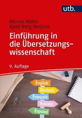 Koller / Henjum |  Einführung in die Übersetzungswissenschaft | Buch |  Sack Fachmedien