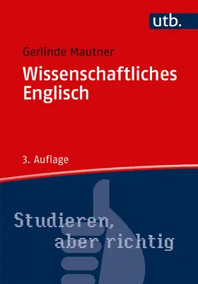 Mautner |  Wissenschaftliches Englisch | Buch |  Sack Fachmedien