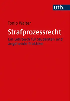 Walter |  Strafprozessrecht | Buch |  Sack Fachmedien