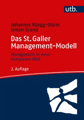 Rüegg-Stürm / Grand |  Das St. Galler Management-Modell | Buch |  Sack Fachmedien
