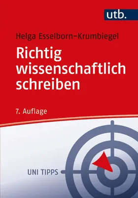 Esselborn-Krumbiegel |  Richtig wissenschaftlich schreiben | Buch |  Sack Fachmedien