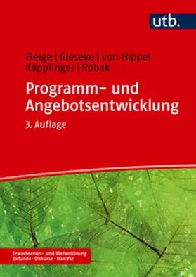 Fleige / Gieseke / von Hippel |  Programm- und Angebotsentwicklung | Buch |  Sack Fachmedien