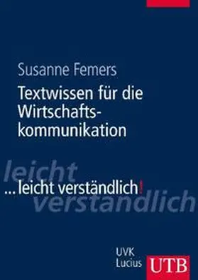 Femers |  Textwissen für Wirtschaftskommunikation | Buch |  Sack Fachmedien