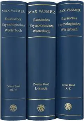 Vasmer |  Russisches Etymologisches Wörterbuch | Buch |  Sack Fachmedien