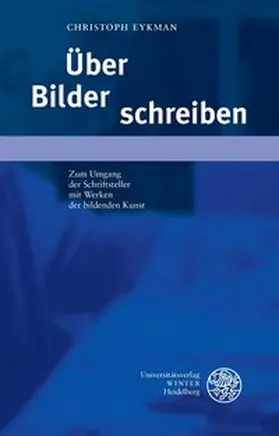 Eykman |  Über Bilder schreiben | Buch |  Sack Fachmedien