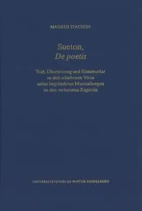 Stachon |  Sueton, ‚De poetis‘ | Buch |  Sack Fachmedien