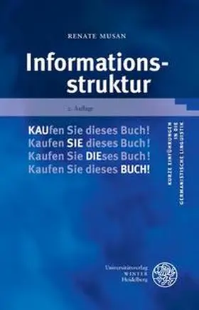 Musan |  Informationsstruktur | Buch |  Sack Fachmedien