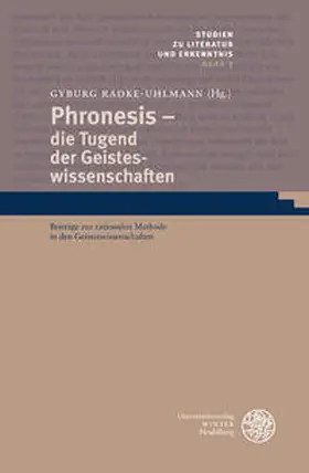 Radke-Uhlmann |  Phronesis – die Tugend der Geisteswissenschaften | Buch |  Sack Fachmedien