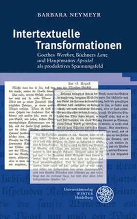 Neymeyr |  Intertextuelle Transformationen | Buch |  Sack Fachmedien