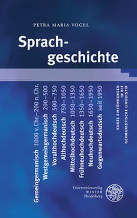 Vogel |  Sprachgeschichte | Buch |  Sack Fachmedien