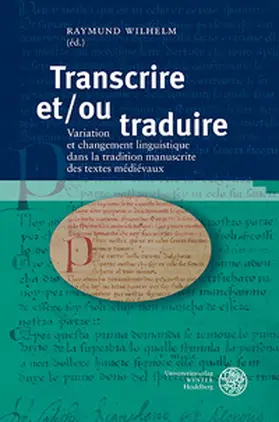 Wilhelm |  Transcrire et/ou traduire | Buch |  Sack Fachmedien