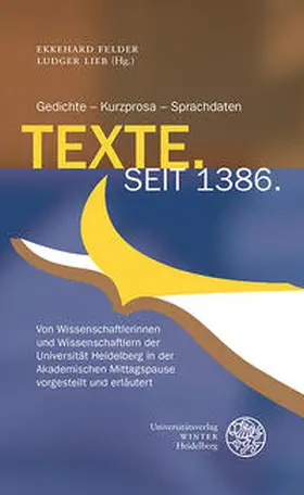 Felder / Lieb |  Texte. Seit 1386. | Buch |  Sack Fachmedien