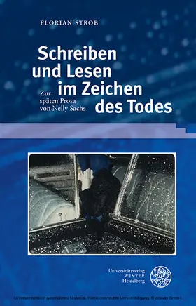 Strob |  Schreiben und Lesen im Zeichen des Todes | eBook | Sack Fachmedien