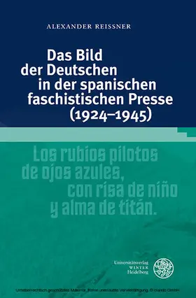 Reißner |  Das Bild der Deutschen in der spanischen faschistischen Presse (1924-1945) | eBook | Sack Fachmedien