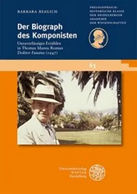 Beßlich |  Der Biograph des Komponisten | eBook | Sack Fachmedien