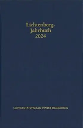 Achenbach / Joost / Moennighoff |  Lichtenberg-Jahrbuch 2024 | eBook | Sack Fachmedien