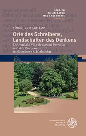 Schloß |  Orte des Schreibens, Landschaften des Denkens | Buch |  Sack Fachmedien
