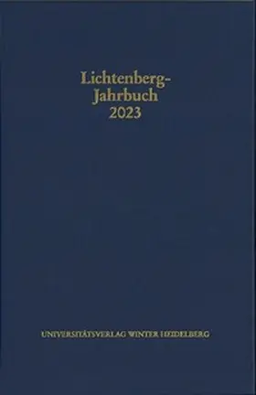 Joost / Moennighoff / Spicker |  Lichtenberg-Jahrbuch 2023 | Buch |  Sack Fachmedien