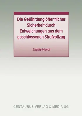 Mandt |  Die Gefährdung öffentlicher Sicherheit durch Entweichungen aus dem geschlossenen Strafvollzug | Buch |  Sack Fachmedien