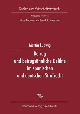 Ludwig |  Betrug und betrugsähnliche Delikte im spanischen und deutschen Strafrecht | Buch |  Sack Fachmedien