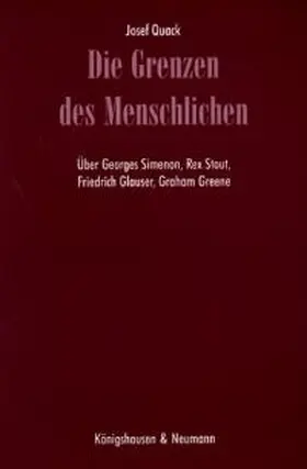 Quack |  Die Grenzen des Menschlichen | Buch |  Sack Fachmedien