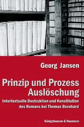 Jansen |  Prinzip und Prozess Auslöschung | Buch |  Sack Fachmedien