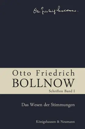 Boelhauve / Kühne-Bertram / Lessing |  Otto Friedrich Bollnow: Schriften | Buch |  Sack Fachmedien