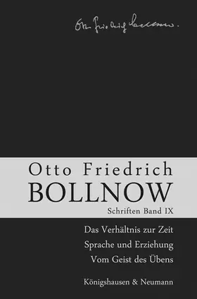 Lessing / Boelhauve / Kühne-Bertram |  Otto Friedrich Bollnow: Schriften | Buch |  Sack Fachmedien