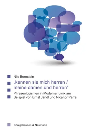 Bernstein |  „kennen sie mich herren / meine damen und herren“ | Buch |  Sack Fachmedien