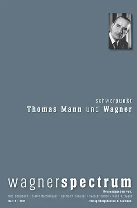 Bermbach / Borchmeyer / Danuser | wagnerspectrum | Buch | 978-3-8260-4818-0 | sack.de