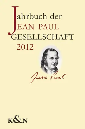 Dangel-Pelloquin / Pfotenhauer / Schmitz-Emans |  Jahrbuch der Jean Paul Gesellschaft | Buch |  Sack Fachmedien