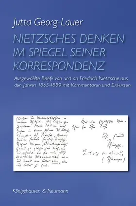 Georg-Lauer |  Nietzsches Denken im Spiegel seiner Korrespondenz | Buch |  Sack Fachmedien