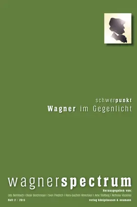 Bermbach / Borchmeyer / Friedrich |  Wagnerspectrum | Buch |  Sack Fachmedien