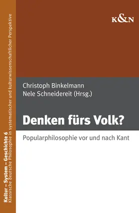 Binkelmann / Schneidereit |  Denken fürs Volk? | Buch |  Sack Fachmedien