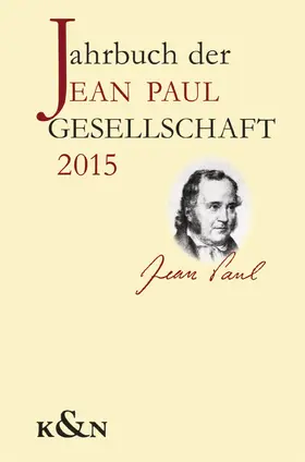 Dangel-Pelloquin / Schmitz-Emans / Simon |  Jahrbuch der Jean Paul Gesellschaft | Buch |  Sack Fachmedien