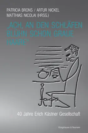 Brons / Nickel / Nicolai |  Erich Kästner Jahrbuch 8. 40 Jahre Erich Kästner Gesellschaft | Buch |  Sack Fachmedien