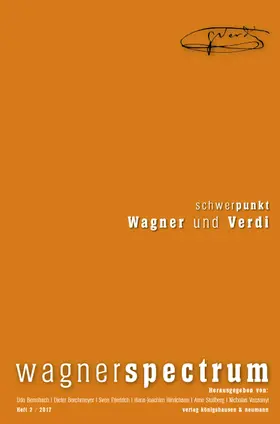 Bermbach / Borchmeyer / Friedrich |  wagnerspectrum | Buch |  Sack Fachmedien