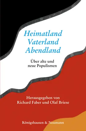 Briese / Faber |  Heimatland – Vaterland – Abendland | Buch |  Sack Fachmedien