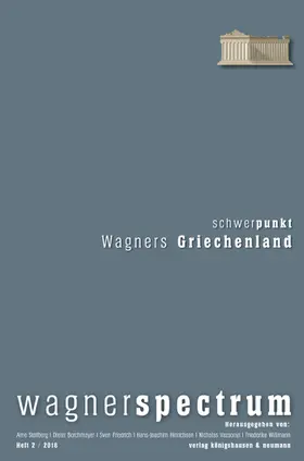 Borchmeyer / Friedrich / Hinrichsen | wagnerspectrum | Buch | 978-3-8260-6532-3 | www2.sack.de