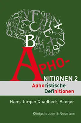 Quadbeck-Seeger |  Aphonitionen 2 | Buch |  Sack Fachmedien