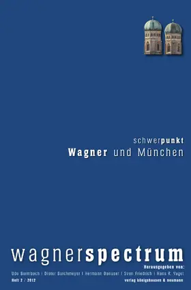 Bermbach / Borchmeyer / Danuser |  wagnerspectrum | eBook | Sack Fachmedien