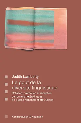 Lamberty |  Le goût de la diversité linguistique | eBook | Sack Fachmedien