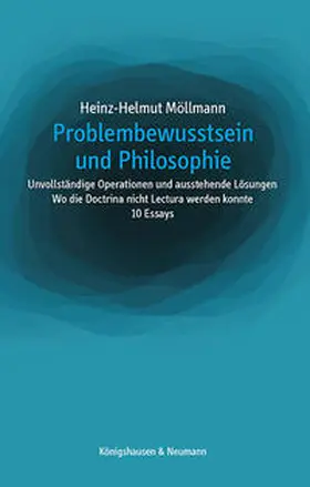 Möllmann |  Problembewusstsein und Philosophie | Buch |  Sack Fachmedien