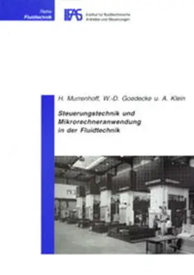 Murrenhoff / Goedecke / Klein |  Steuerungstechnik und Mikrorechneranwendung in der Fluidtechnik | Buch |  Sack Fachmedien