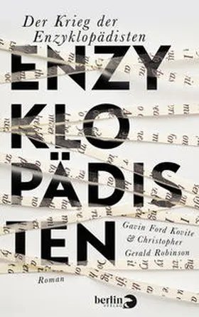 Robinson / Kovite |  Der Krieg der Enzyklopädisten | Buch |  Sack Fachmedien